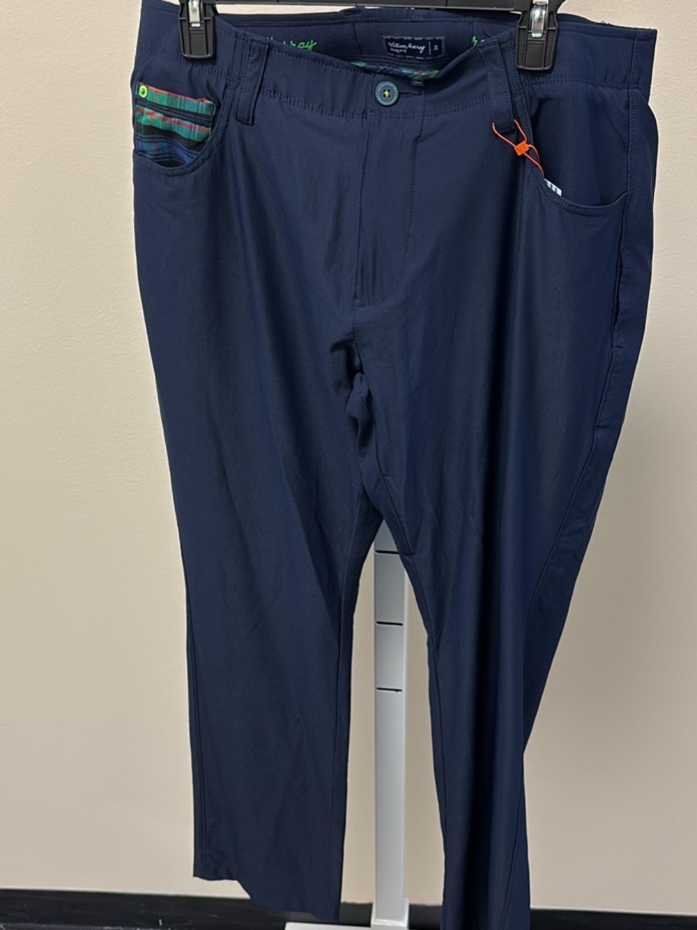 William Murray Golf Navy Performance Chinos new with no tag